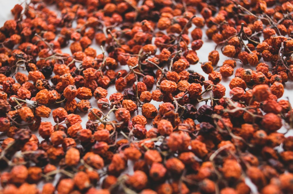 Dried fruits in close up photography