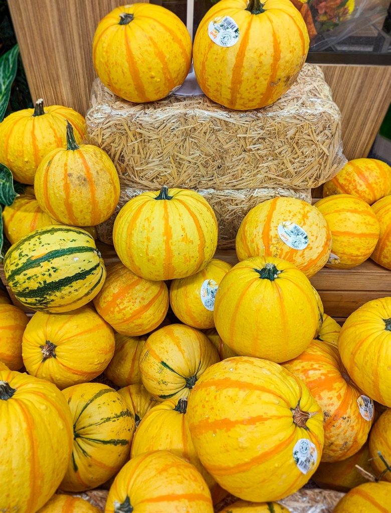 pumpkins, heirloom, fruit