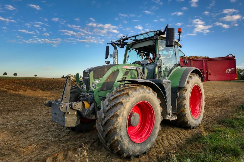 tractor, harvest, agriculture