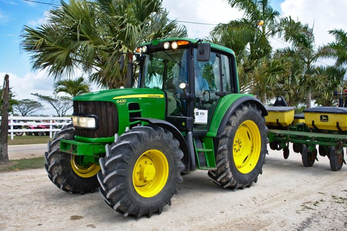 tractor, soil, machine